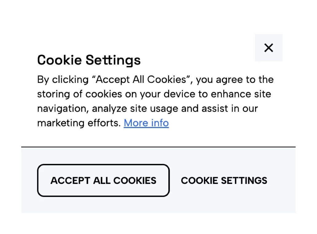 Webflow Cookie Consent Popup Harbour