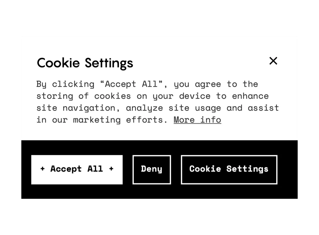 Webflow Cookie Consent Popup Rehab
