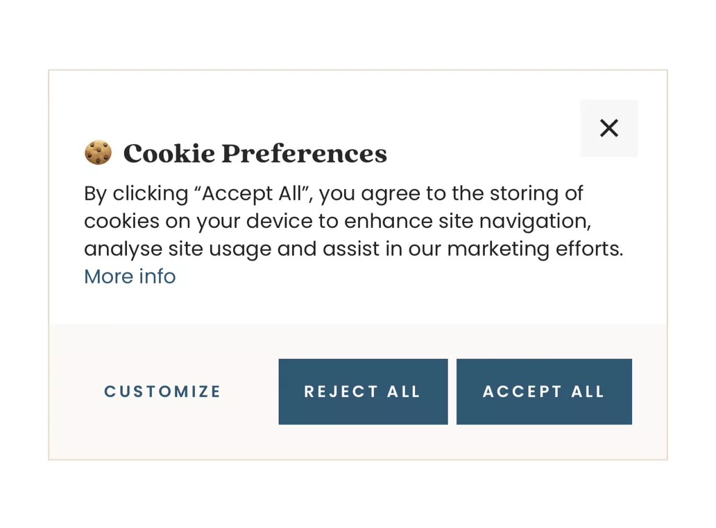 Webflow Cookie Consent Popup Trust Keith